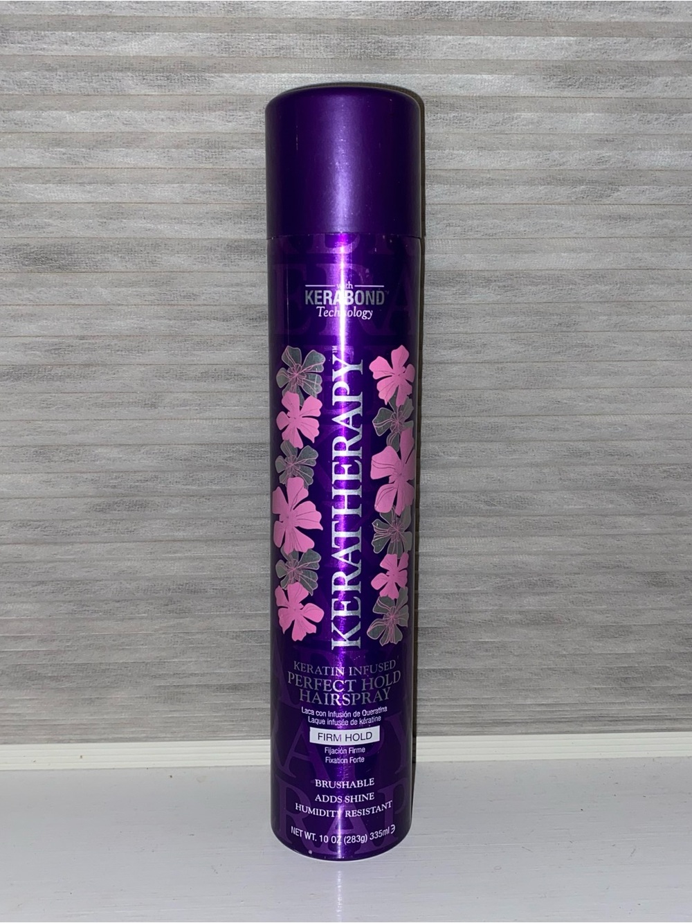 therapy Keratherapy Keratin-Infused Hairspray - Purple with Pink Accents